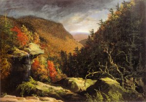 The Clove, Catskills, 1826.  Thomas Cole (1801-1848).  Oil on canvas, 25 ¼ x 35 1/8 in.  Charles F. Smith Fund, 1945.22.